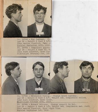 (CRIME--ALCATRAZ) Pair of mugshots of the most famous criminals to escape from Alcatraz,